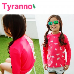 티라노 핑크  유아동 래쉬가드/비치웨어/유아동수영복