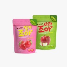 아이배냇(주) 베베 과일칩 2종세트 (사과조아+딸기조아)