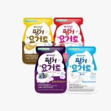 아이배냇 핑거 요거트 4종세트 (플레인+딸기+바나나+블루베리)